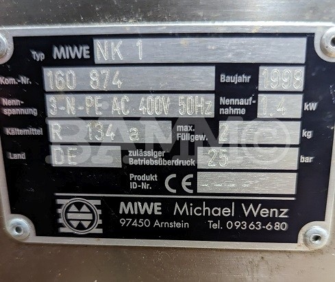 Miwe NK1 Steuerung