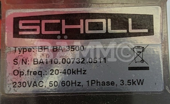Scholl Herdplatte BH/BA 3500